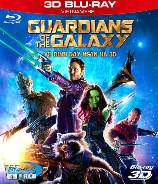 Z112. Guardians of the Galaxy 2014 - VỆ BINH DẢY NGÂN HÀ 3D50G (DTS-HD MA 7.1)